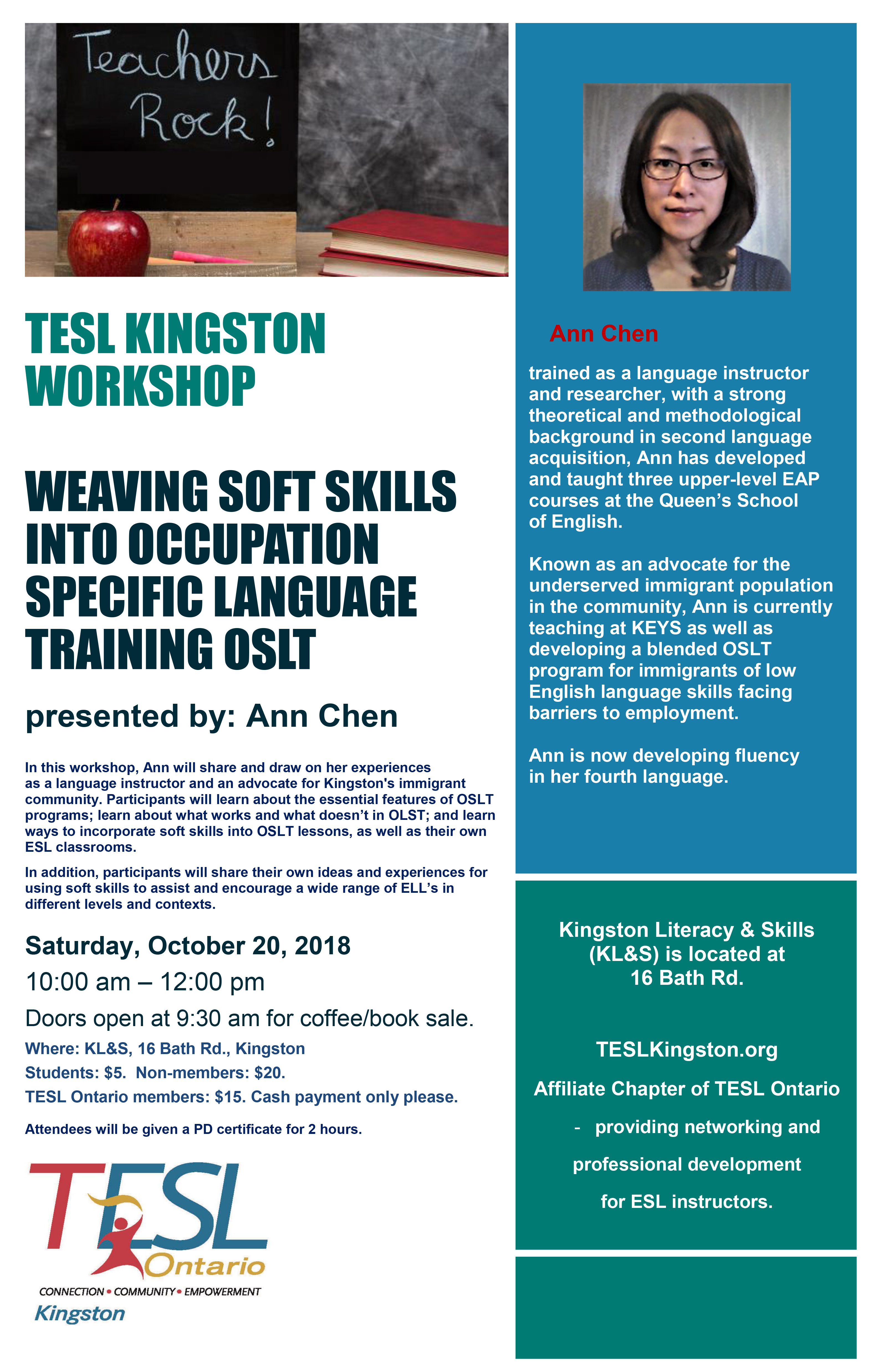 TESL Kingston Fall Workshop Poster-1