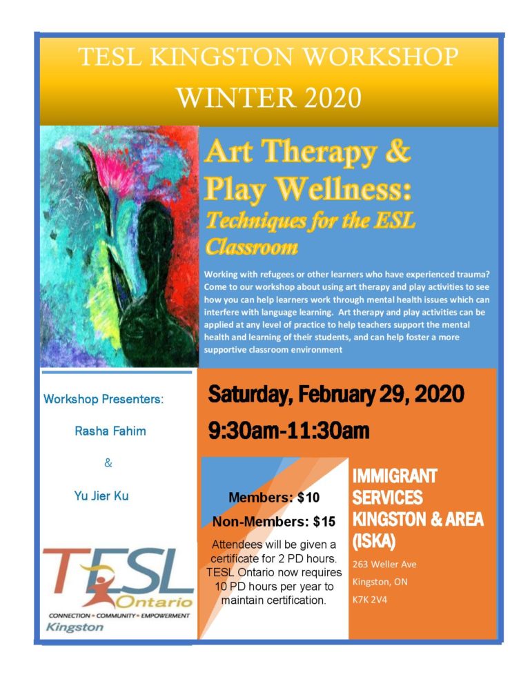 TESL Winter Workshop 2020New2