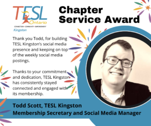 Chapter Service Award 2026